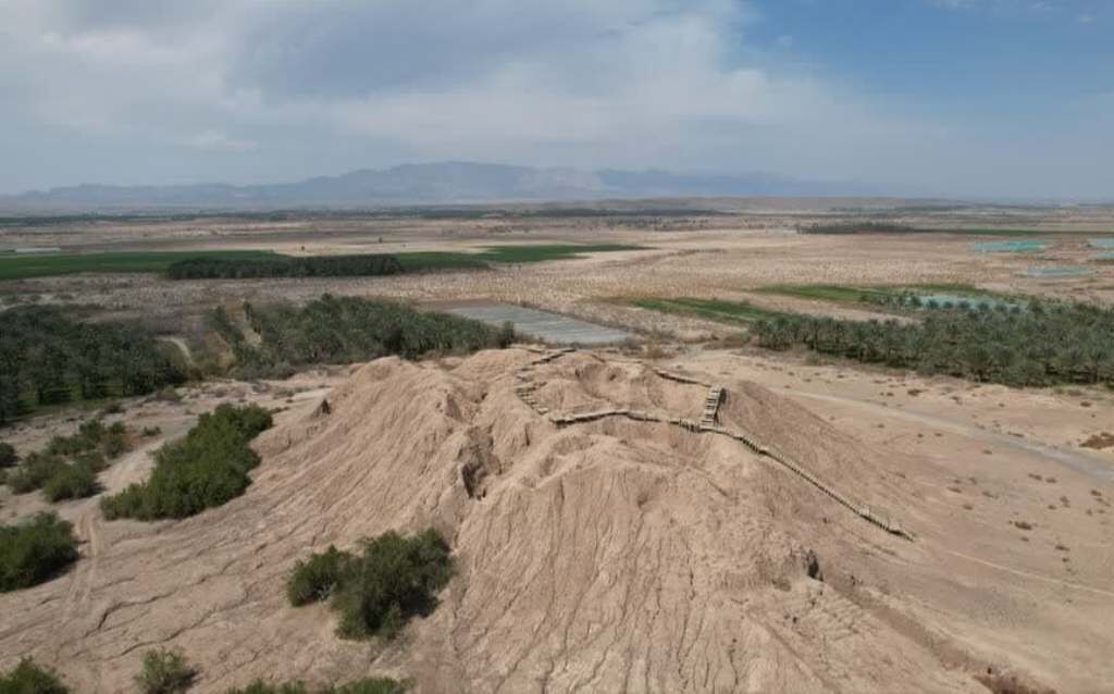 توسعه زیرساخت گردشگری در کهنشهر باستانی چهار هزار ساله جیرفت آغاز شد