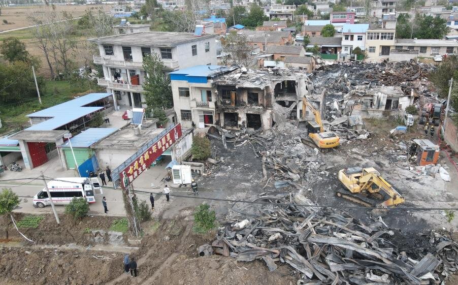 ۷ کشته و ۲ مفقود بر اثر آتش سوزی خانهای در شرق چین