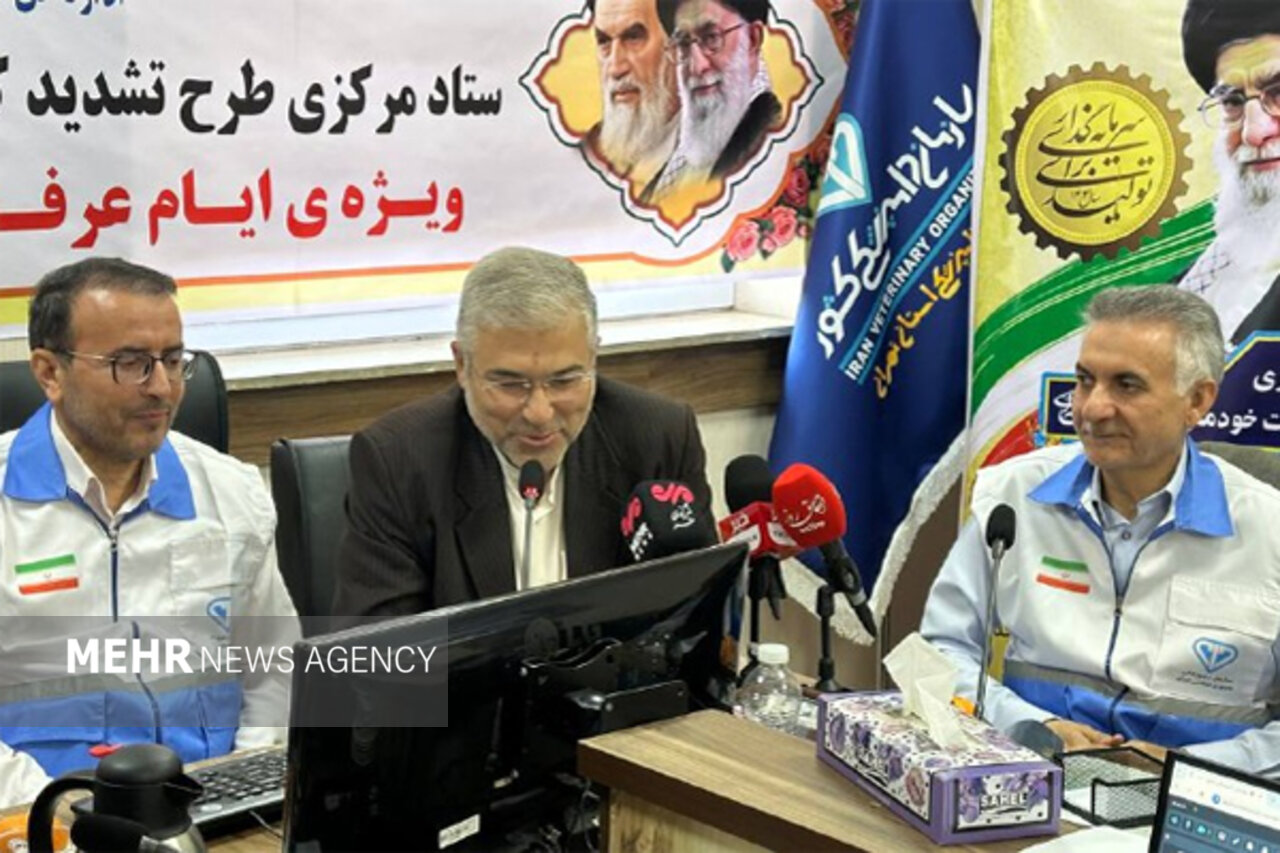 نظارت بر تولید بیش از ۱۷ میلیون تن محصولات دامی در کشور