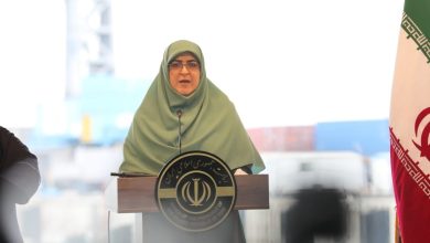 شانزدهمین نشست خبری سخنگوی دولت در بندر كاسپین منطقه آزاد انزلی برگزار شد