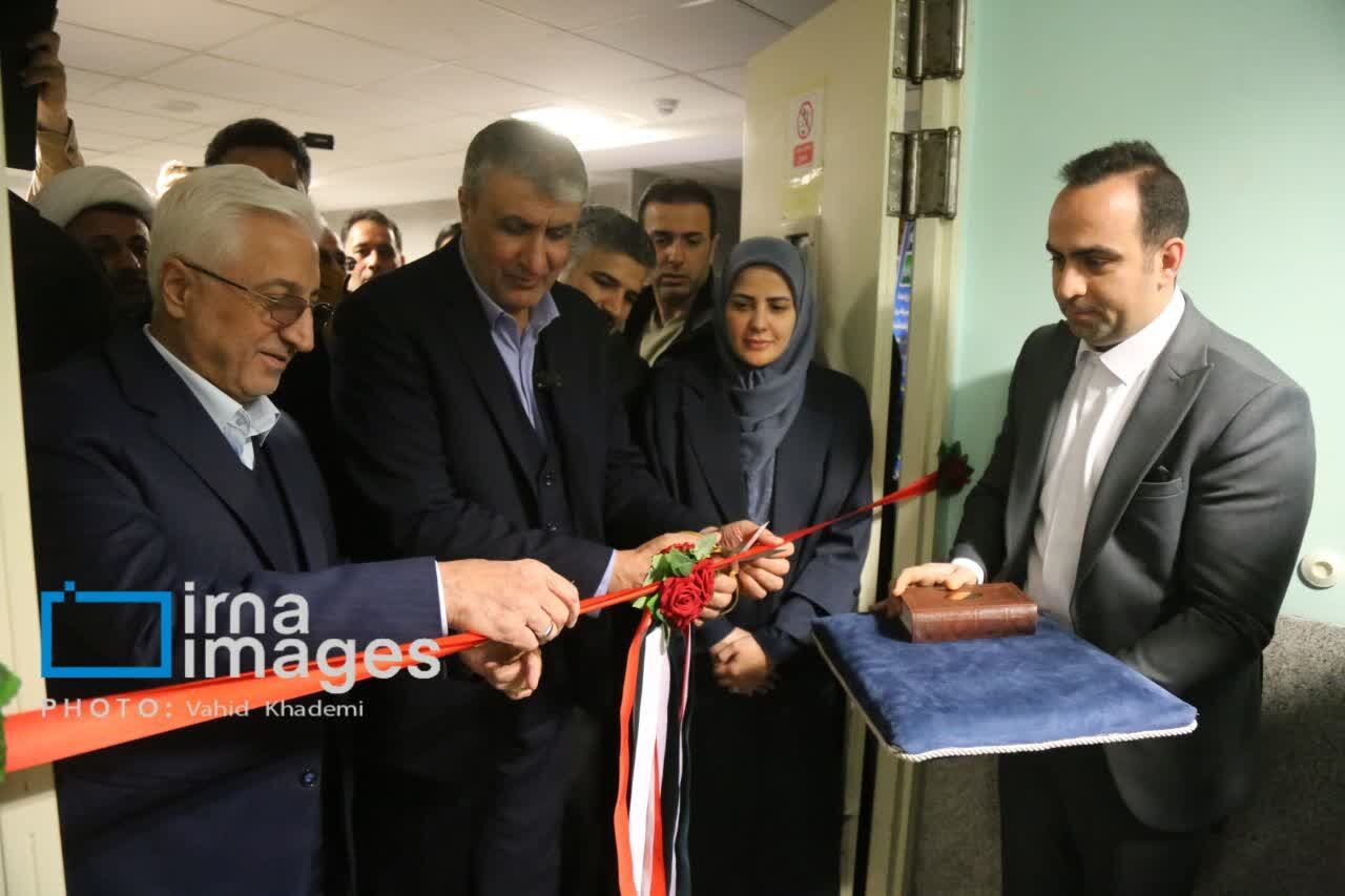 رییس سازمان انرژی اتمی مرکز پرتودهی خراسان‌شمالی را رونمایی کرد