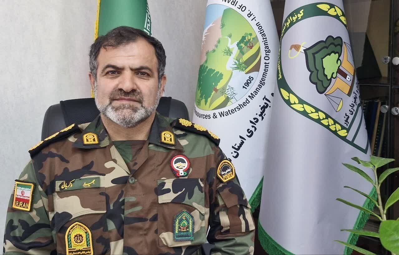 شهادت فرمانده یگان حفاظت منابع طبیعی در حمله دشمن به سازمان منابع طبیعی و آبخیرداری
