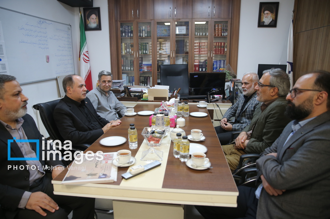 حضور وزیر جهاد کشاورزی در خبرگزاری ایرنا
