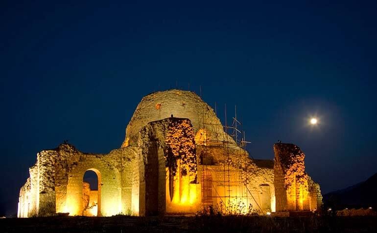 مرمت و حفاظت از کاخ ساسانی سروستان در آستانه تکمیل